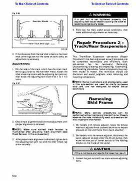 2001 Arctic Cat Snowmobiles Factory Service Manual, Page 497