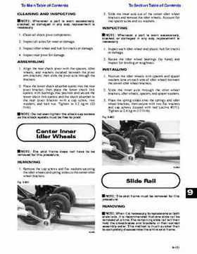 2001 Arctic Cat Snowmobiles Factory Service Manual, Page 574