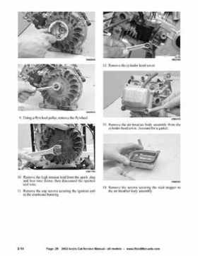 2002 Arctic Cat Snowmobiles Factory Service Manual, Page 28