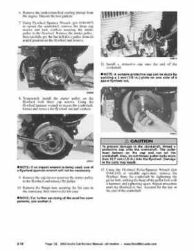 2002 Arctic Cat Snowmobiles Factory Service Manual, Page 32