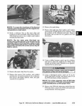 2002 Arctic Cat Snowmobiles Factory Service Manual, Page 33