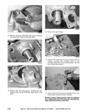 2002 Arctic Cat Snowmobiles Factory Service Manual, Page 40