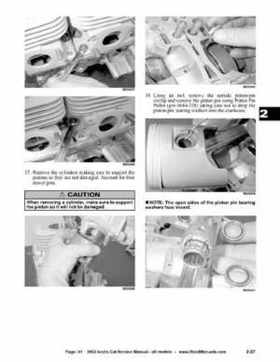 2002 Arctic Cat Snowmobiles Factory Service Manual, Page 41