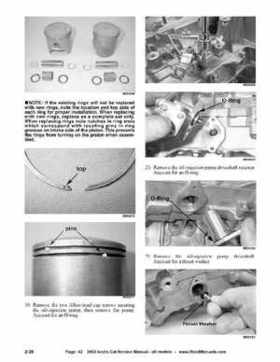 2002 Arctic Cat Snowmobiles Factory Service Manual, Page 42