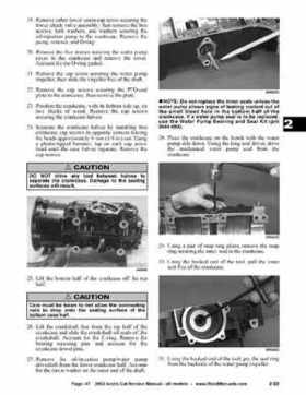 2002 Arctic Cat Snowmobiles Factory Service Manual, Page 47