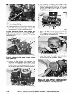 2002 Arctic Cat Snowmobiles Factory Service Manual, Page 50