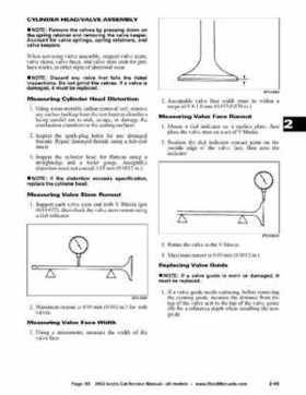 2002 Arctic Cat Snowmobiles Factory Service Manual, Page 63