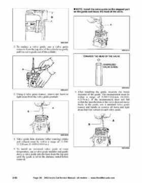 2002 Arctic Cat Snowmobiles Factory Service Manual, Page 64