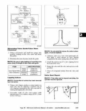 2002 Arctic Cat Snowmobiles Factory Service Manual, Page 65