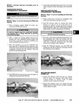 2002 Arctic Cat Snowmobiles Factory Service Manual, Page 75