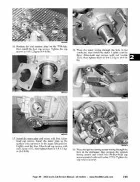 2002 Arctic Cat Snowmobiles Factory Service Manual, Page 99