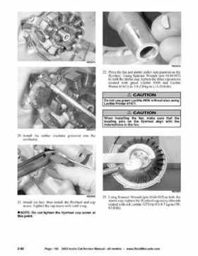 2002 Arctic Cat Snowmobiles Factory Service Manual, Page 100