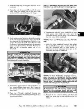 2002 Arctic Cat Snowmobiles Factory Service Manual, Page 103