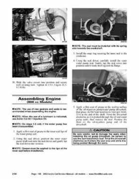 2002 Arctic Cat Snowmobiles Factory Service Manual, Page 108