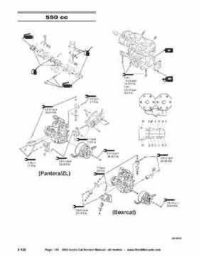 2002 Arctic Cat Snowmobiles Factory Service Manual, Page 134