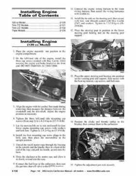2002 Arctic Cat Snowmobiles Factory Service Manual, Page 144