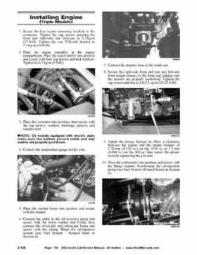 2002 Arctic Cat Snowmobiles Factory Service Manual, Page 150