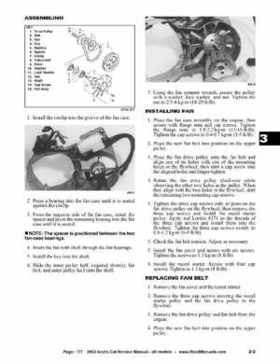 2002 Arctic Cat Snowmobiles Factory Service Manual, Page 177