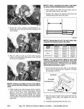 2002 Arctic Cat Snowmobiles Factory Service Manual, Page 198