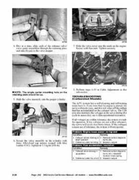 2002 Arctic Cat Snowmobiles Factory Service Manual, Page 202