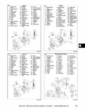 2002 Arctic Cat Snowmobiles Factory Service Manual, Page 209