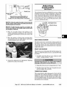 2002 Arctic Cat Snowmobiles Factory Service Manual, Page 227