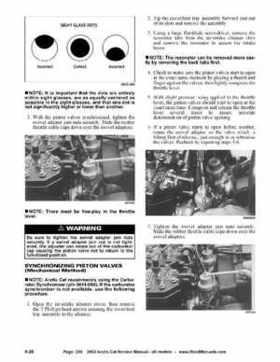 2002 Arctic Cat Snowmobiles Factory Service Manual, Page 230