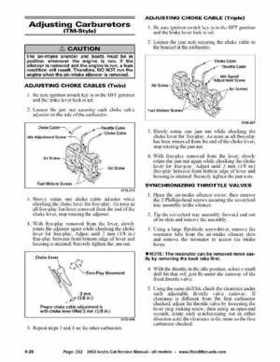 2002 Arctic Cat Snowmobiles Factory Service Manual, Page 232