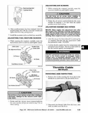 2002 Arctic Cat Snowmobiles Factory Service Manual, Page 233