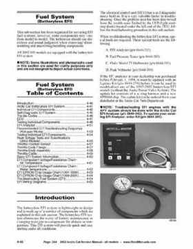 2002 Arctic Cat Snowmobiles Factory Service Manual, Page 244