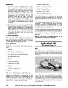 2002 Arctic Cat Snowmobiles Factory Service Manual, Page 246