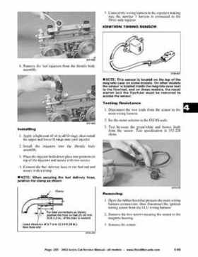 2002 Arctic Cat Snowmobiles Factory Service Manual, Page 253