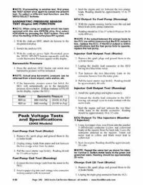 2002 Arctic Cat Snowmobiles Factory Service Manual, Page 260
