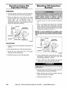 2002 Arctic Cat Snowmobiles Factory Service Manual, Page 272