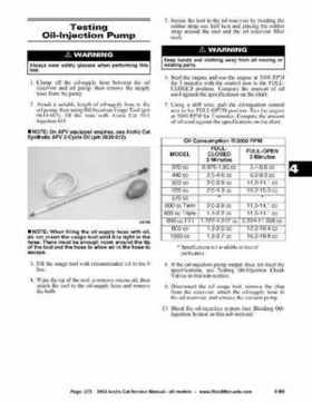 2002 Arctic Cat Snowmobiles Factory Service Manual, Page 273