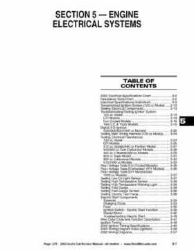 2002 Arctic Cat Snowmobiles Factory Service Manual, Page 279
