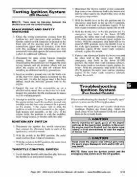 2002 Arctic Cat Snowmobiles Factory Service Manual, Page 293