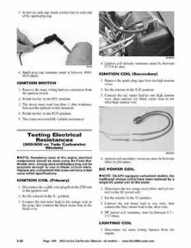 2002 Arctic Cat Snowmobiles Factory Service Manual, Page 306