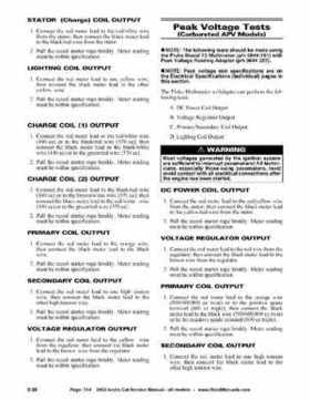 2002 Arctic Cat Snowmobiles Factory Service Manual, Page 314