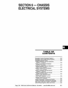 2002 Arctic Cat Snowmobiles Factory Service Manual, Page 346