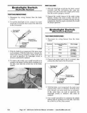 2002 Arctic Cat Snowmobiles Factory Service Manual, Page 347