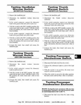 2002 Arctic Cat Snowmobiles Factory Service Manual, Page 350