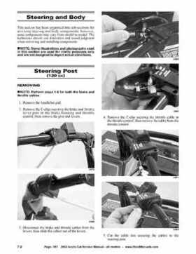 2002 Arctic Cat Snowmobiles Factory Service Manual, Page 387