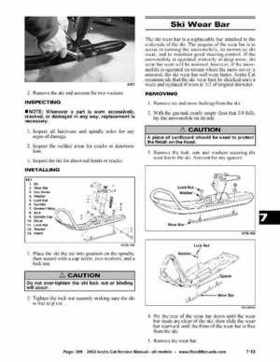 2002 Arctic Cat Snowmobiles Factory Service Manual, Page 398