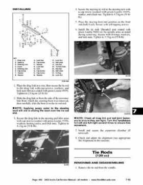2002 Arctic Cat Snowmobiles Factory Service Manual, Page 400