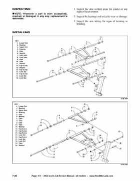 2002 Arctic Cat Snowmobiles Factory Service Manual, Page 411