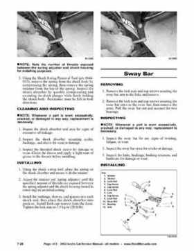 2002 Arctic Cat Snowmobiles Factory Service Manual, Page 413