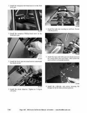 2002 Arctic Cat Snowmobiles Factory Service Manual, Page 425