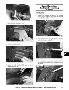 2002 Arctic Cat Snowmobiles Factory Service Manual, Page 426