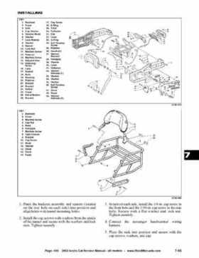 2002 Arctic Cat Snowmobiles Factory Service Manual, Page 430